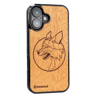 Apple iPhone 16 Fox Merbau Bewood Wood Case