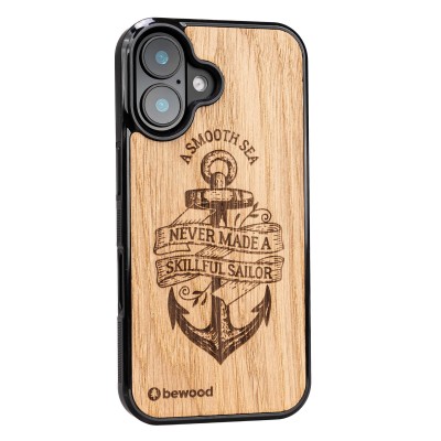 Drewniane Etui Bewood do iPhone 16 KOTWICA DĄB