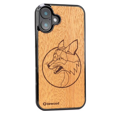 Drewniane Etui Bewood do iPhone 16 Plus LIS MERBAU