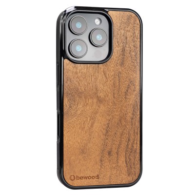 Drewniane Etui Bewood do iPhone 16 Pro IMBUIA