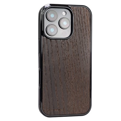 Apple iPhone 16 Pro Smoked Oak Bewood Wood Case