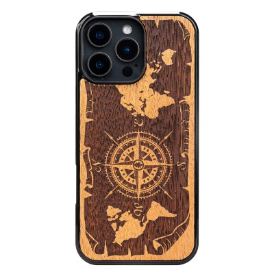 Apple iPhone 16 Pro Max Compass Merbau Bewood Wood Case