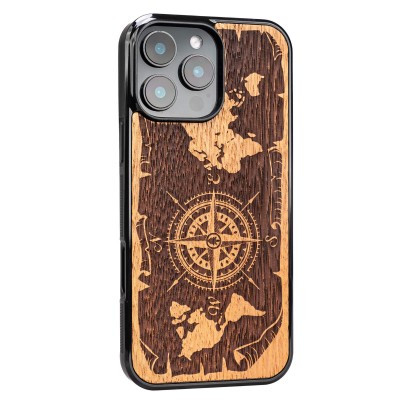 Apple iPhone 16 Pro Max Compass Merbau Bewood Wood Case