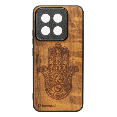 Drewniane Etui Bewood do Xiaomi 14T HAMSA IMBUIA