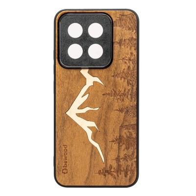 Drewniane Etui Bewood do Xiaomi 14T GÓRY IMBUIA