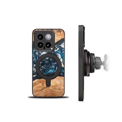 Bewood Resin Case for Xiaomi 14T  Planets  Earth with MagSafe