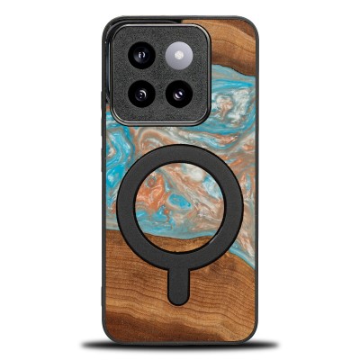 Bewood Resin Case for Xiaomi 14T  Planets  Saturn with MagSafe