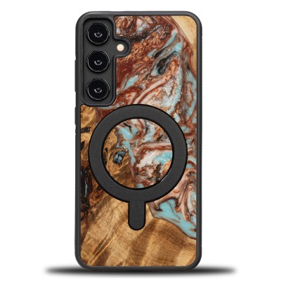 Bewood Resin Case for Samsung Galaxy S24 FE  Planets  Jupiter with MagSafe