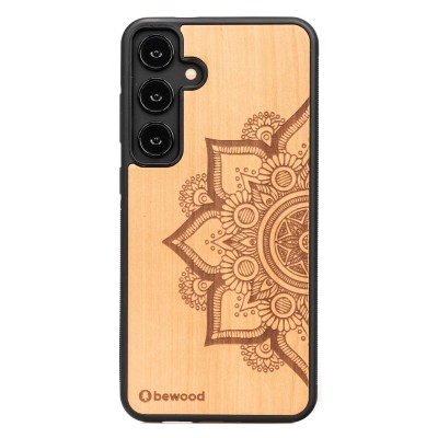 Drewniane Etui Bewood do Samsung Galaxy A35 5G MANDALA JABŁOŃ