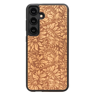 Drewniane Etui Bewood do Samsung Galaxy A35 5G LIŚCIE JABŁOŃ