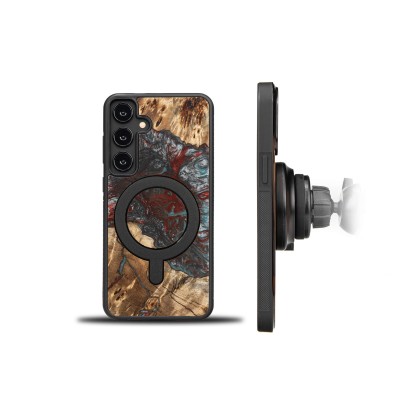 Bewood Resin Case for Samsung Galaxy A35 5G  Planets  Pluto with MagSafe