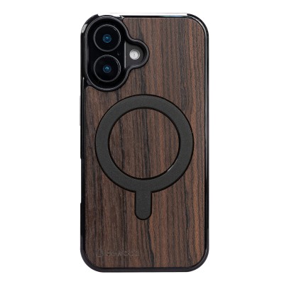 Apple iPhone 16 Ziricote Bewood Wood Case with MagSafe