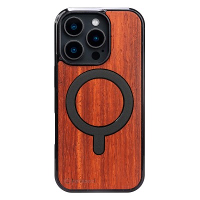 Apple iPhone 16 Pro Padouk Bewood Wood Case with MagSafe