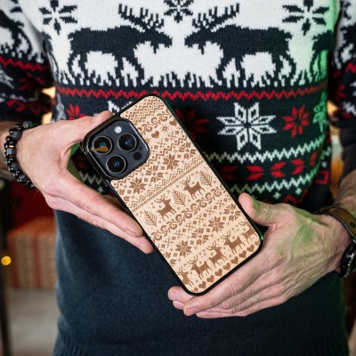 Bewood Wooden Case  Christmas Folk