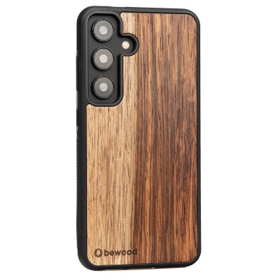 Obrazek 2 dla: Drewniane Etui Bewood do Samsung Galaxy S25 MANGO