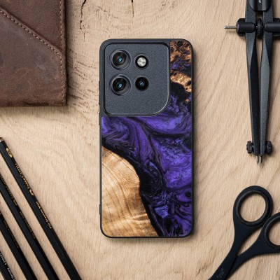 Obrazek 2 dla: Etui Bewood Unique do Motorola Edge 50 Neo / 60 Neo  Violet