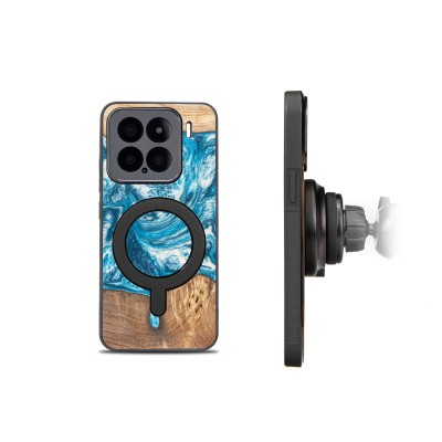 Obrazek 2 dla: Etui Bewood Unique do Xiaomi 15   Planets  Uran z MagSafe