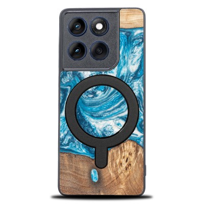 Picture for: Bewood Resin Case for Motorola Edge 60 / 60 Fusion  Planets  Uranus with MagSafe