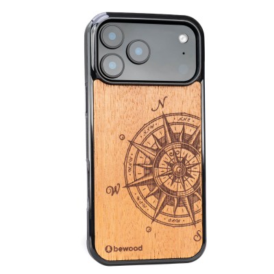 Obrazek 2 dla: Drewniane Etui Bewood do iPhone 17 Pro Max TRAVELER MERBAU