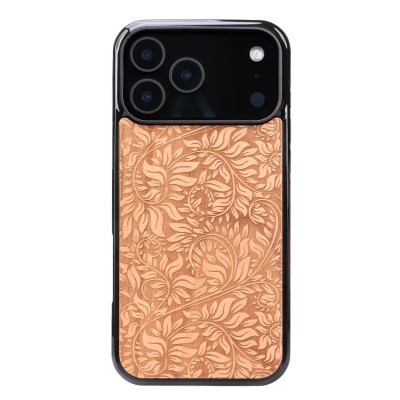 Obrazek dla: Drewniane Etui Bewood do iPhone 17 Pro Max LIŚCIE JABŁOŃ