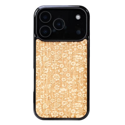 Obrazek dla: Drewniane Etui Bewood do iPhone 17 Pro KWIATY POLNE ANIEGRE