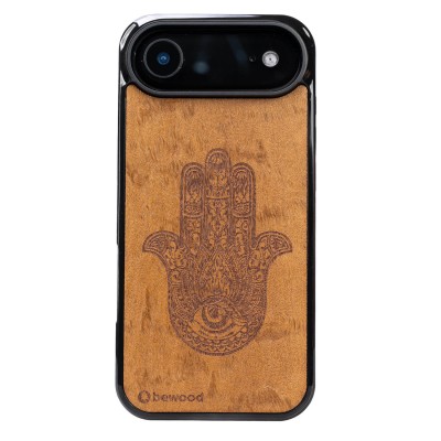 Obrazek dla: Drewniane Etui Bewood do iPhone Air HAMSA IMBUIA