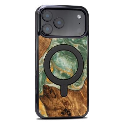 Picture 2 for: Bewood Resin Case for Apple iPhone 17 Pro Max  4 Elements  Water with MagSafe