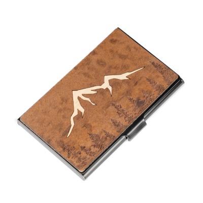 Picture for: Business Card Holder Black Mountains Imbuia