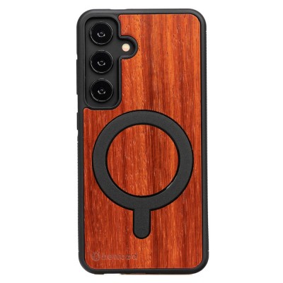 Picture for: Samsung Galaxy S25 FE Padouk Bewood Wood Case with MagSafe