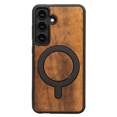 Picture for: Samsung Galaxy S25 FE Imbuia Bewood Wood Case with MagSafe