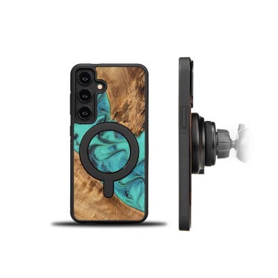 Obrazek 2 dla: Etui Bewood Unique do Samsung Galaxy S25 FE 5G  Turquoise z MagSafe