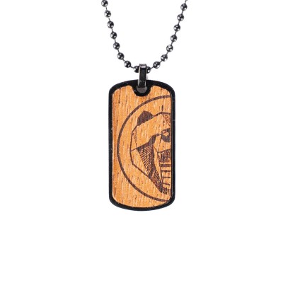 Picture for: Dog tag Bewood   Bear Merbau