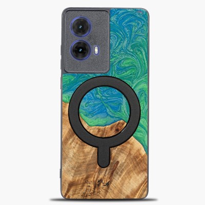 Picture for: Bewood Resin Case for Motorola G85 5G  Neons  Tokyo with MagSafe