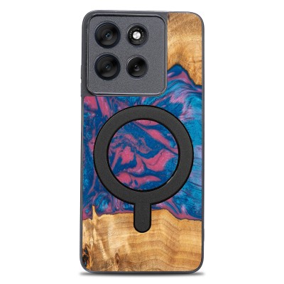 Picture for: Bewood Resin Case for Motorola G56 5G  Neons  Vegas with MagSafe