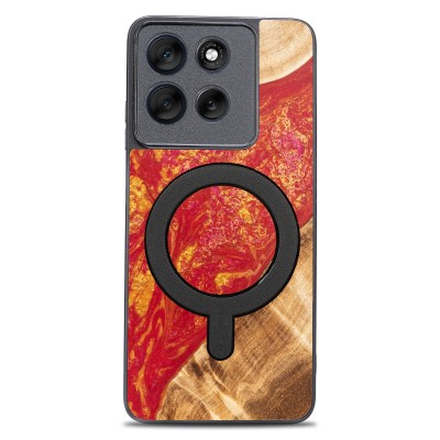 Picture for: Bewood Resin Case for Motorola G56 5G  Neons  Paris with MagSafe