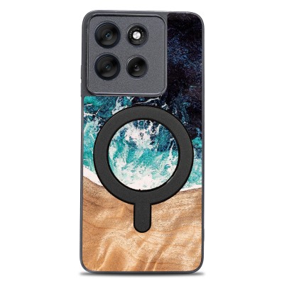 Picture for: Bewood Resin Case for Motorola G56 5G  Dream  Island with MagSafe