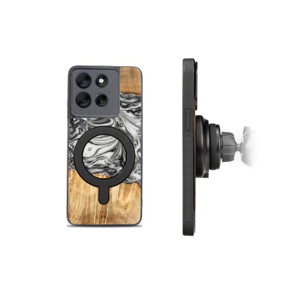 Picture 2 for: Bewood Resin Case for Motorola G56 5G  4 Elements  Earth with MagSafe