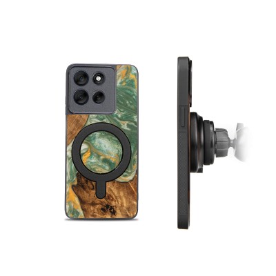 Picture 2 for: Bewood Resin Case for Motorola G56 5G  4 Elements  Water with MagSafe