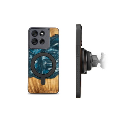 Picture 2 for: Bewood Resin Case for Motorola G56 5G  4 Elements  Air with MagSafe