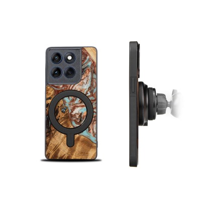 Picture 2 for: Bewood Resin Case for Motorole Edge 70  Planets  Jupiter with MagSafe