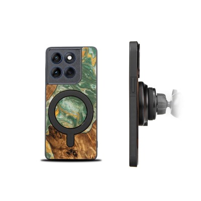 Picture 2 for: Bewood Resin Case for Motorole Edge 70  4 Elements  Water with MagSafe