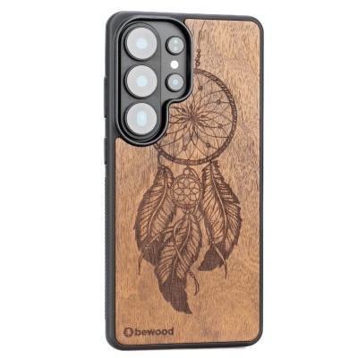 Obrazek 2 dla: Drewniane Etui Bewood do Samsung Galaxy S26 Ultra ŁAPACZ SNÓW IMBUIA