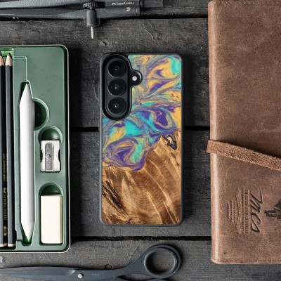 Picture 2 for: Bewood Resin Case for Samsung Galaxy S26 Plus  Planets  Mercury