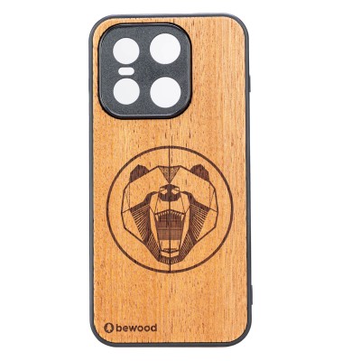 Obrazek dla: Drewniane Etui Bewood do OnePlus 15 NIEDŹWIEDŹ MERBAU