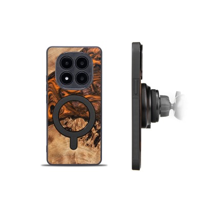 Picture 2 for: Bewood Resin Case for Xiaomi Redmi Note 15 5G  Orange with MagSafe