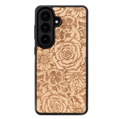 Picture for: Samsung Galaxy A57 5G Roses Anigre Bewood Wood Case