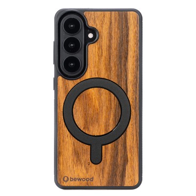 Picture for: Samsung Galaxy A57 5G Rosewood Santos Bewood Wood Case with MagSafe