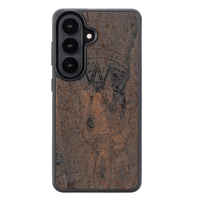 Picture for: Samsung Galaxy A57 5G Aztec Calendar Ziricote Bewood Wood Case