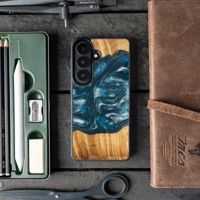 Picture 2 for: Bewood Resin Case for Samsung Galaxy A37 5G  4 Elements  Air