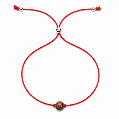 Picture for: Bewood Happiness Bracelet – ForgetMeNot – Red